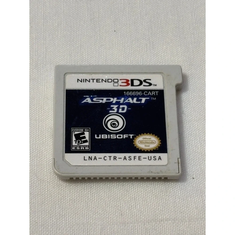 Asphalt 3D Nintendo 3DS Game Complete with‎ Case and Manual Ubisoft Racing